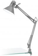 Настольная лампа Eglo Firmo 1x40 Вт E27 серебряный 90874