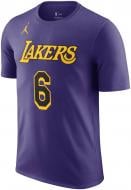 Футболка Nike LAL M NK ES STMT NN TEE DV5778-504 р.2XL фиолетовый Футболка Nike LAL M NK ES STMT NN TEE DV5778-504 р.2XL фиолетовый