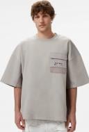 Футболка UNITED4 Erkek Orme - Comfort KIYO-GRI р.р.XL серый