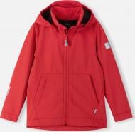 Куртка унисекс Reima Softshell Koivula р.128 красный 5100290A-3880