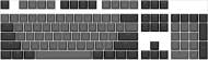 Набір кейкапів Dark Project DARK PROJECT PBT KS-46 ENG/UA/RU (DP-KS-0046) чорно-сірі (DP-KS-0046)