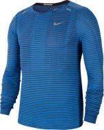 Футболка Nike M NK TECHKNIT ULTRA LS CJ5346-402 р.M блакитний