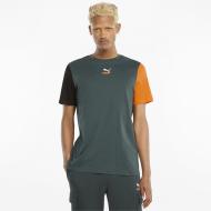 Футболка Puma CLSX Tee 53151680 р.S зеленый