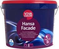 Краска cиликономодифицированная водоэмульсионная Vivacolor Hansa Fasade, база LC глубокий мат база под тонировку 2,7 л 4,1 кг