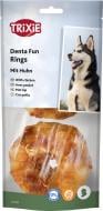 Лакомство Trixie для чистки зубов Denta Fun с курицей натуральная кожа 6 см 110 г 2 шт (31332) Лакомство Trixie для чистки зубов Denta Fun с курицей натуральная кожа 6 см 110 г 2 шт (31332)