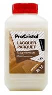 Лак для паркета EcoCristal ІР-18 ProCristal шелковистый мат прозрачный 1 л