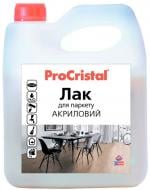 Лак для паркета EcoCristal ІР-18 ProCristal шелковистый мат прозрачный 4 л