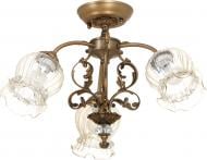 Люстра підвісна WunderLicht Classical Style E14 золото 8771-43W Люстра підвісна WunderLicht Classical Style E14 золото 8771-43W