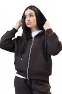 Джемпер BAVOVNA ESS FZ HOODIE FLC BVNW125-700 р.XS коричневий