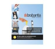 Мешки для мусора с затяжками Brabantia Bin Liners крепкие 3 л 60 шт.