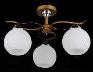 Люстра потолочная Victoria Lighting 3xE27 коричневый Rome/PL3