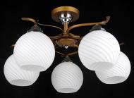 Люстра потолочная Victoria Lighting 5xE27 коричневый Rome/PL5 Люстра потолочная Victoria Lighting 5xE27 коричневый Rome/PL5