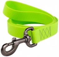 Повідець Flexi Collar Waudog Waterproof водостійкий 20 мм 1.83 м салатовий