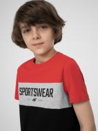 Футболка 4F 4FJSS22TTSHM572-62S р.158 червоний Футболка 4F 4FJSS22TTSHM572-62S р.158 червоний