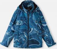 Куртка для мальчиков Reima Softshell Kuopio р.110 синий 5100187B-6983