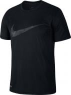 Футболка Nike M NK DRY LEG TEE SWOOSH CAMO CK4250-010 р.L черный