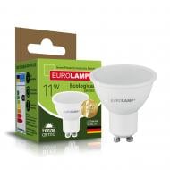 Лампа світлодіодна Eurolamp 11 Вт MR16 матова GU10 220 В 3000 К LED-SMD-11103(N)