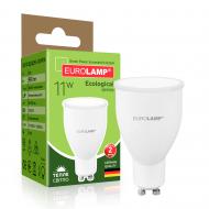 Лампа светодиодная Eurolamp 11 Вт MR16 матовая GU10 220 В 3000 К LED-SMD-11103(N)