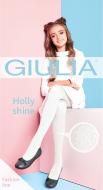 Колготки для девочек Giulia HOLLY SHINE 80 (2)р.140 bianco