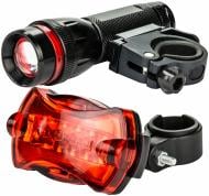 Ліхтар Expert Expert light EGL-SFL004-1WLED+5LED/set-3, комплект чорний