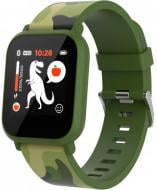 Смарт-часы детские Canyon My Dino camouflage green (CNE-KW33GB)