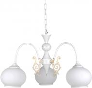 Люстра подвесная Victoria Lighting 3xE27 античный белый Orlando/SP3