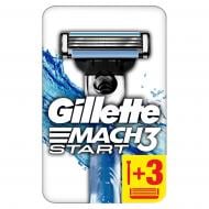 Станок для бритья Gillette Mach 3 Start со сменными картриджами 3 шт.