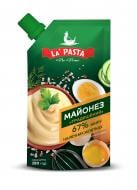 Майонез La Pasta Традиційний 67%, 280 г дой-пак