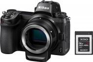 Фотокамера Nikon Z 6 + FTZ Adapter Kit 64GB (VOA020K008) black