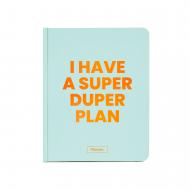 Планер I Have A Super Duper Plan Turquoise Orner