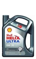 Моторна олива синтетична SHELL Helix Ultra SN 0W-20 5 л (ТОВ-У510753)