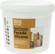 Краска силиконовая водоэмульсионная Spot Colour Fusion Facade Silicone мат белый 5 л