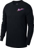 Футболка Nike M NK DRY TEE LS FTW HOOK CQ6567-010 р.M черный