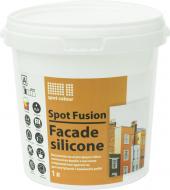 Фарба силіконова водоемульсійна Spot Colour Fusion Facade Silicone мат білий 1 л