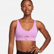 Бра Nike W NK DF INDY PLUNGE CUTOUT BRA DV9837-532 р.S розовый Бра Nike W NK DF INDY PLUNGE CUTOUT BRA DV9837-532 р.S розовый
