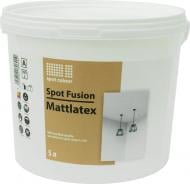 Краска акрилатная водоэмульсионная Spot Colour Fusion Mattlatex глубокий мат белый 5 л