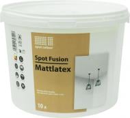 Краска акрилатная водоэмульсионная Spot Colour Fusion Mattlatex глубокий мат белый 10 л