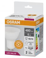 Лампа світлодіодна Osram LS PAR 6 Вт прозора GU10 220 В 4000 К 4052899971721