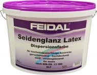 Краска латексная Feidal Seidenglanz Latex шелковистый глянец белый 10 л