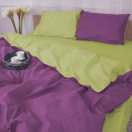 Комплект постельного белья MirSon Batista (12-0525+16-3310) фиолетовый/салатовый