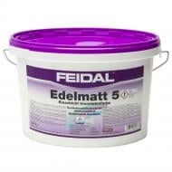 Краска латексная Feidal Edelmatt 5 шелковистый мат белый 2,5 л