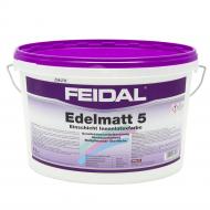 Краска латексная Feidal Edelmatt 5 шелковистый мат белый 5 л