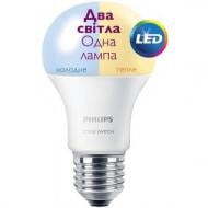 Лампа світлодіодна Philips Scene Switch 9,5 Вт A60 матова E27 220 В 3000-6500 К 929001155937