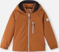 Куртка унисекс Reima Softshell Vantti р.128 коричневый 5100009A-1490