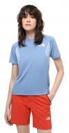 Футболка THE NORTH FACE W MA S/S TEE NF0A87G8TIV р.XS блакитний