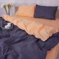 Комплект постельного белья MirSon Erminia (13-1027+16-5803) серый/оранжевый