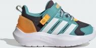 Кроссовки для мальчиков Adidas LIGHTORAMA RNR EL I KJ9717 р.20 зеленые