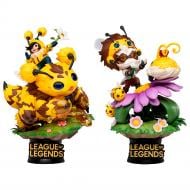 Фигурка Karcher набор LEAGUE OF LEGENDS Diorama Nunu and Beelump and Heimerstinger (Лига легенд) 17,2 см (D-Stage120)