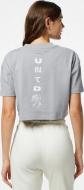 Футболка UNITED4 Jpn Crop Tshirt 24UJCTW-GRI р.р.S серый