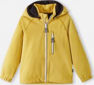 Куртка унисекс Reima Softshell Vantti р.122 желтый 5100009A-2360